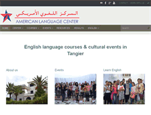 Tablet Screenshot of alctangier.org